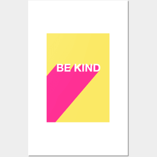 BE KIND TYPOGRAPHY DESIGN Posters and Art